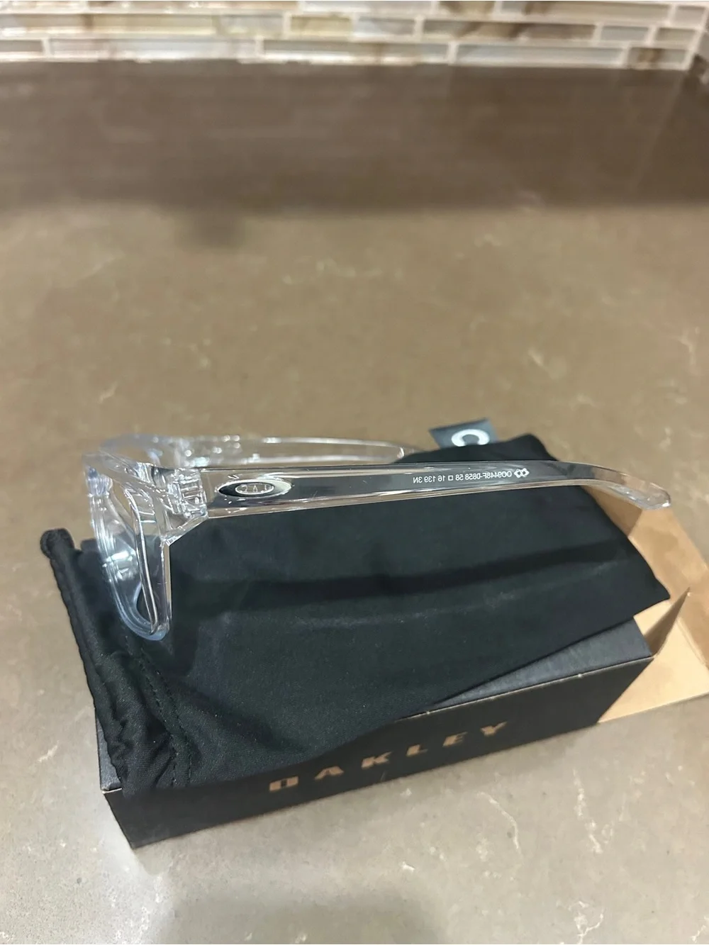 Oakley Clear Transparent Frame Eyeglasses